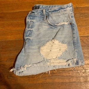🎉ONE HOUR SALE! high waist distressed shorts